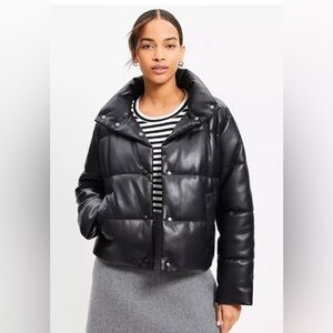 Women's Black Puffer Jacket